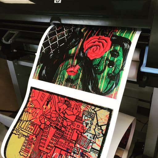 Giclee printing